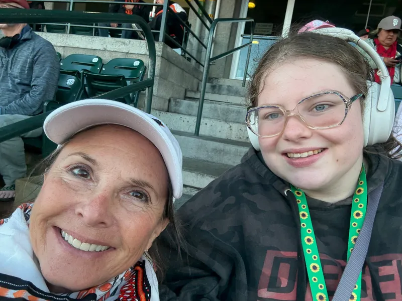 Community members having fun at a ballgame